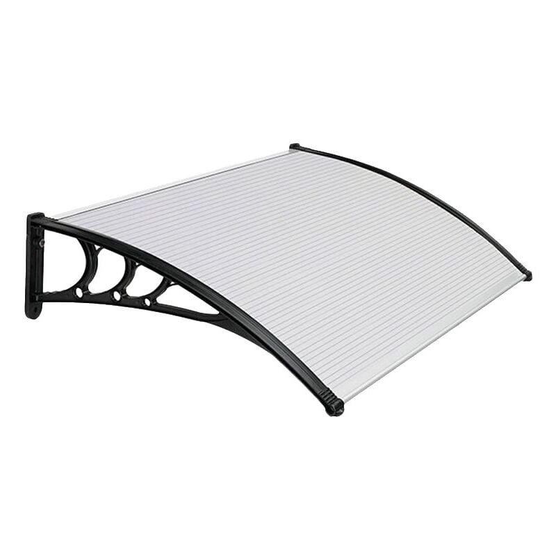 foto del prodotto ideal star pensilina da esterno alveolare trasparente 120x100 cm