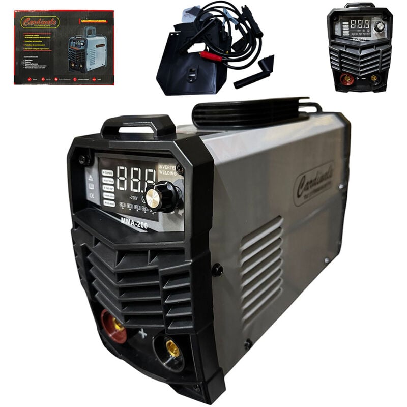 foto del prodotto ideal star saldatrice inverter power 200 campo di regolazione 20 200 amp