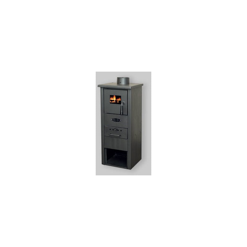 foto del prodotto ideal star stufa a legna cervino termo klasik s 6,5 kw