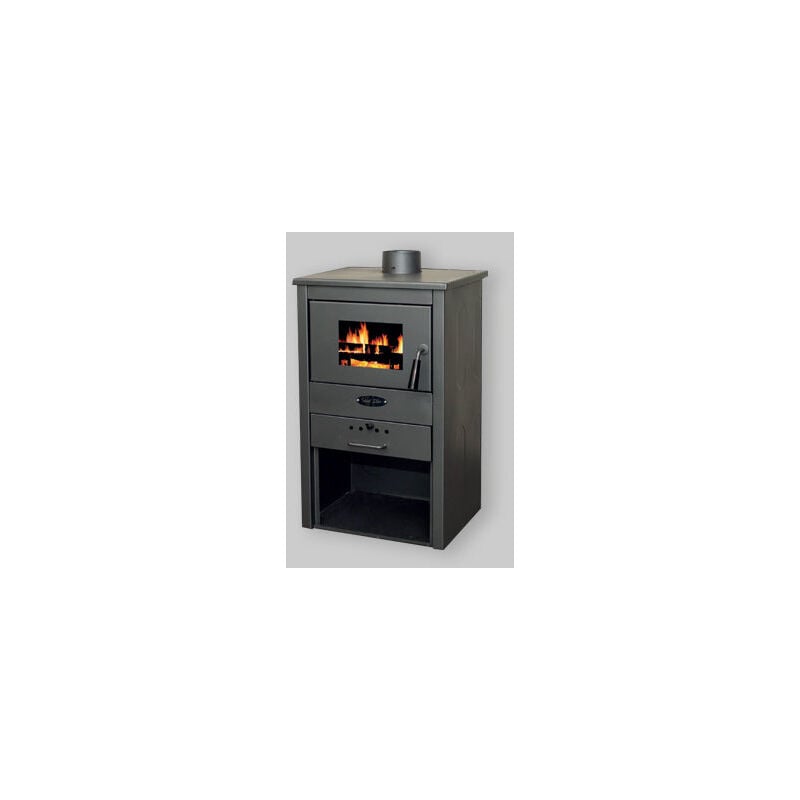 foto del prodotto ideal star stufa a legna monviso termo kreka 7 kw