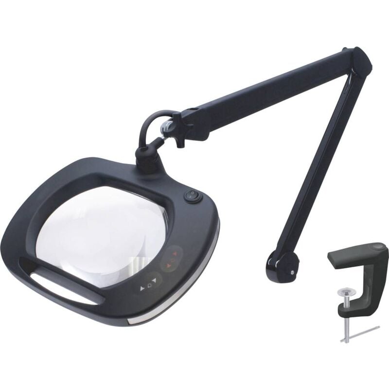 foto del prodotto ideal tek le wwe5d lampada con lente d ingrandimento a led 2.25x 1100 lm esd ingrandimenti 2.25 x classe efficienza ene