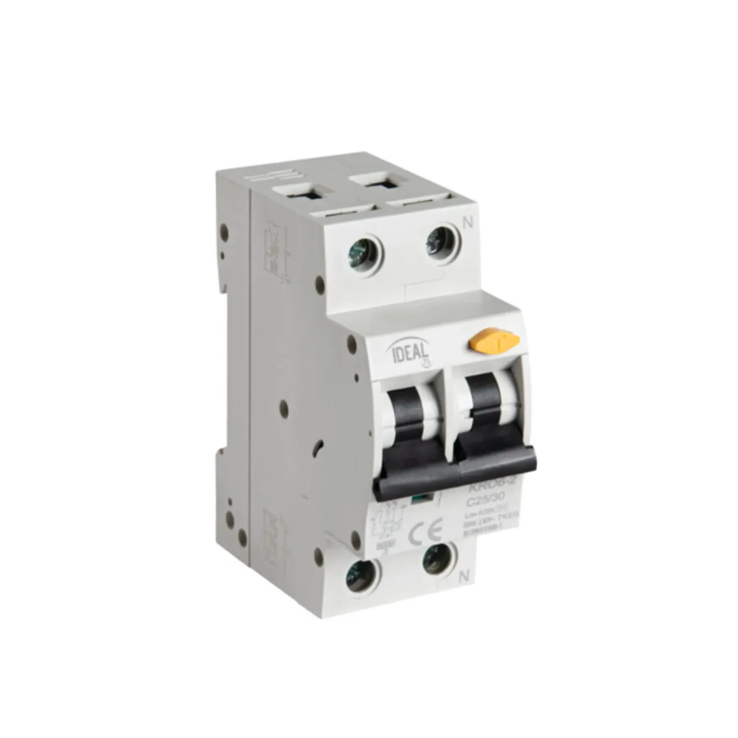 foto del prodotto ideal ts magnetotermico differenziale 30ma 6 ka interruttore salvavita 25a