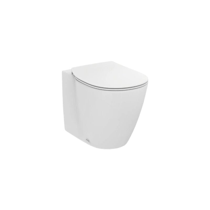 foto del prodotto ideal vaso a pavimento filomuro bianco lucido standard connect