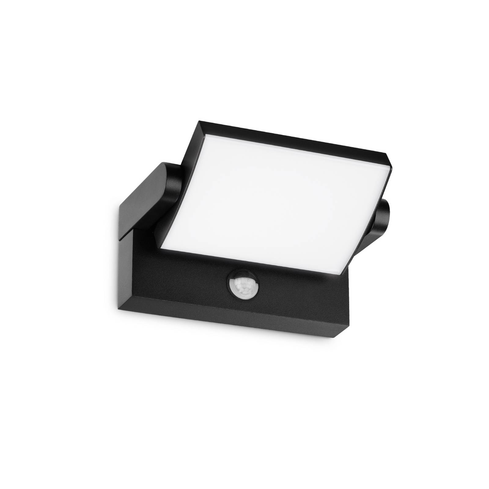 foto del prodotto ideallux ideal lux applique da esterni led swipe sensor, nero, ip54