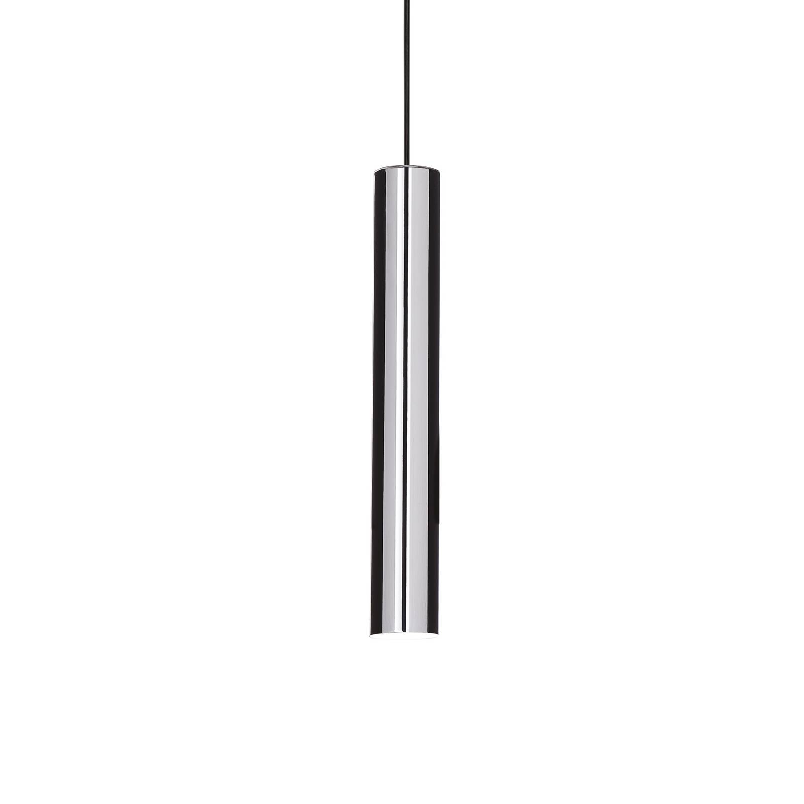 foto del prodotto ideallux ideal lux lampada a sospensione look, cromata, 6 cm, metallo