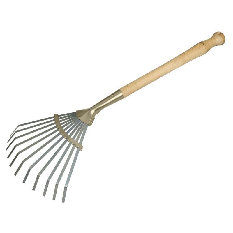 foto del prodotto idealspaten scopa a ventaglio piccola ideal con manico in faggio 40 cm 60790500