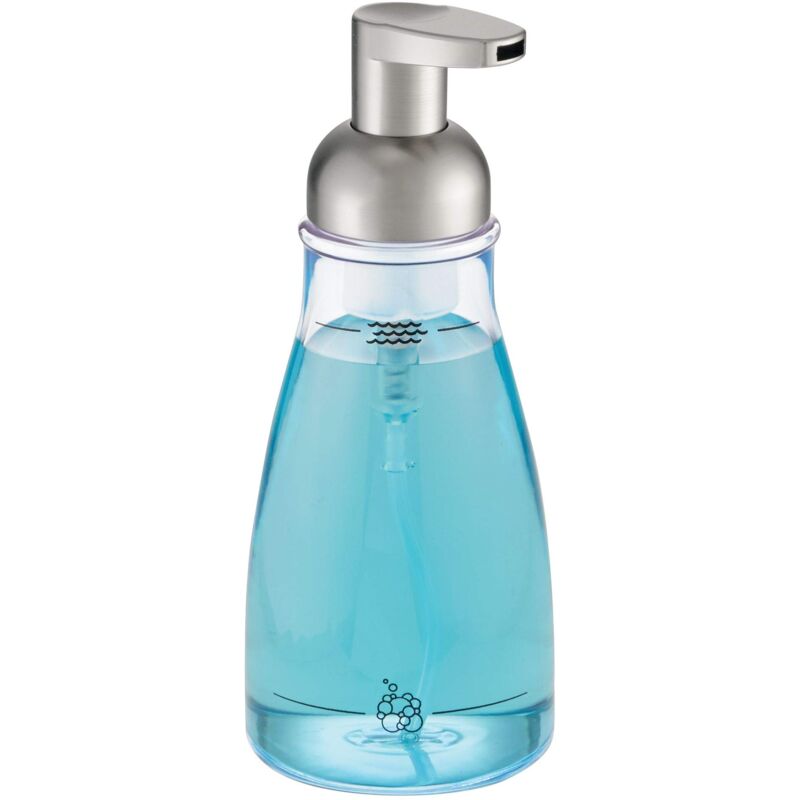 foto del prodotto idesign 50100eu pompa sapone liquido a schiuma, plastica, trasparente, 0.1x0.1x0.1 cm