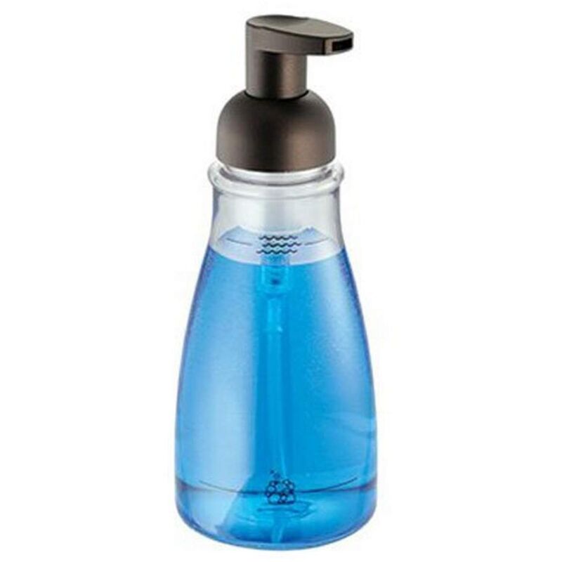 foto del prodotto idesign 50104eu pompa sapone liquido schiumoso, plastica, trasparente, 0.1x0.1x0.1 cm