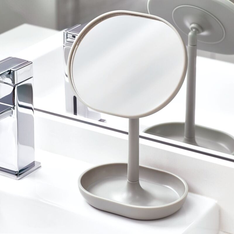 foto del prodotto idesign specchio per trucco portagioielli