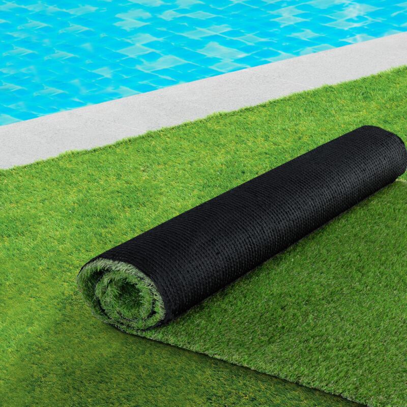 foto del prodotto idmarket erba artificiale 1x10 m spessore 30 mm per giardino e balcone