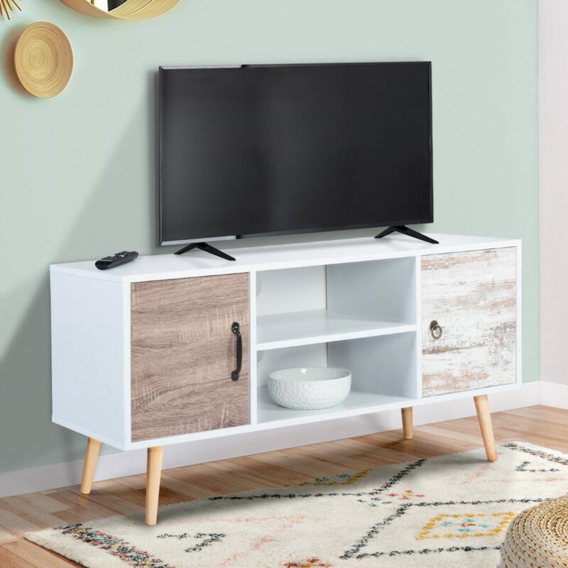 foto del prodotto idmarket porta tv bahia scandinavo a 2 ante