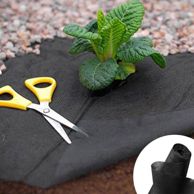 foto del prodotto idmarket telo nero pacciamatura 1x30 m per orto, serra, giardino
