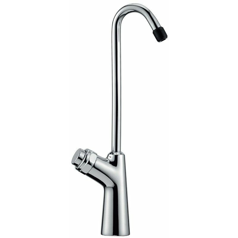 foto del prodotto idral beverino con comando a pulsante e bocca 250 mm 02179p25 cromato ottone