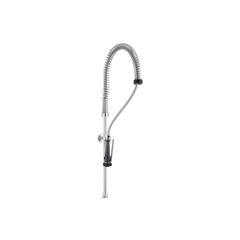 foto del prodotto idral gruppo doccia prelavaggio stoviglie h1200mm per installazione su rubinetti o miscelatori 09410 cromato ottone