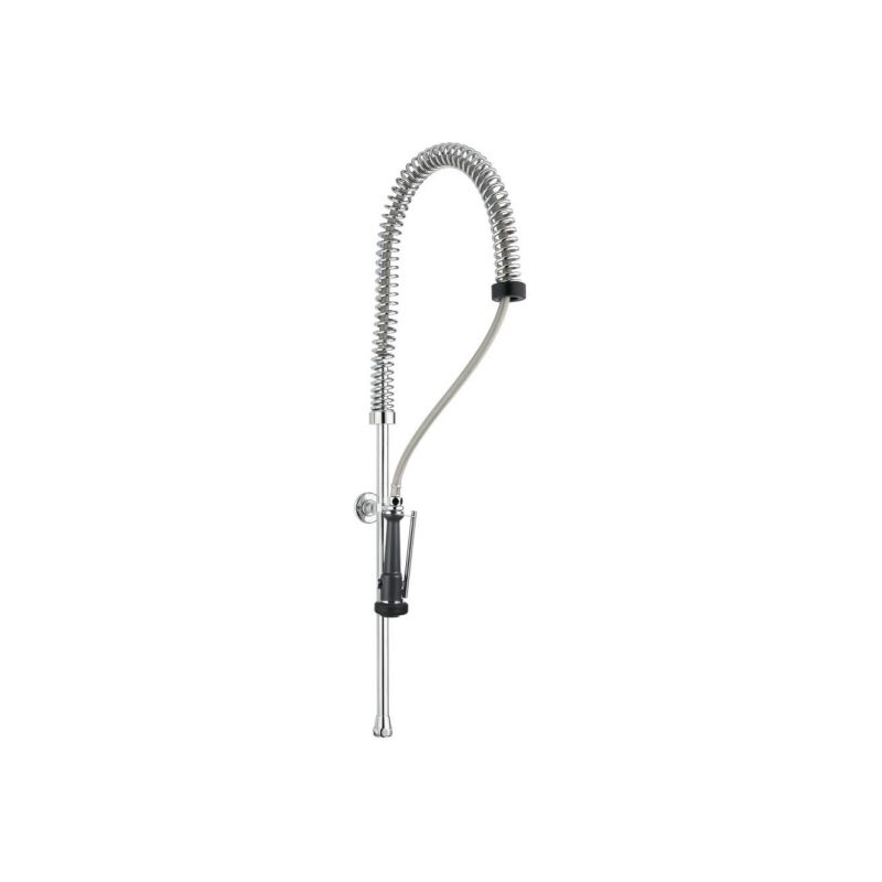 foto del prodotto idral gruppo doccia prelavaggio stoviglie h900mm per installazione su rubinetti o miscelatori 09400 cromato ottone