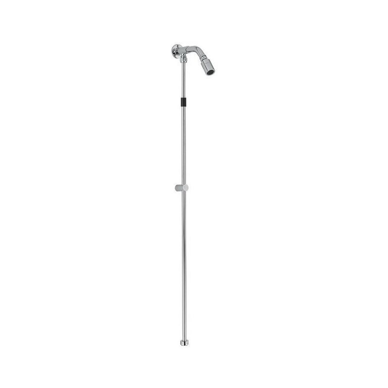 foto del prodotto idral kit per doccia a parete con soffione doccia e tubo di collegamento serie modern 09031kt20 cromato ottone