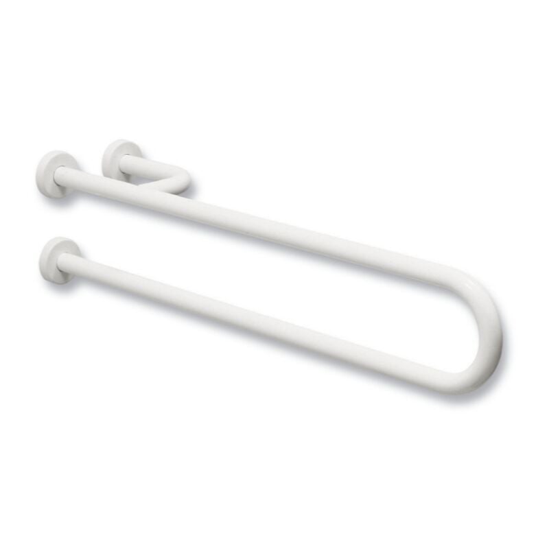 foto del prodotto idral rubinetteria barra di sostegno verniciata destra serie easy idral 12004v 65dx bianco