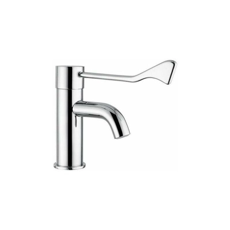 foto del prodotto idral rubinetteria miscelatore monocomando per lavabo progressivo con leva clinica idral 900.12 cromato