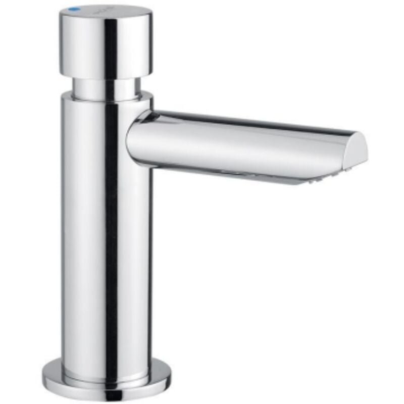 foto del prodotto idral rubinetteria miscelatore temporizzato per lavabo serie minimal idral 800.10 cromato ottone