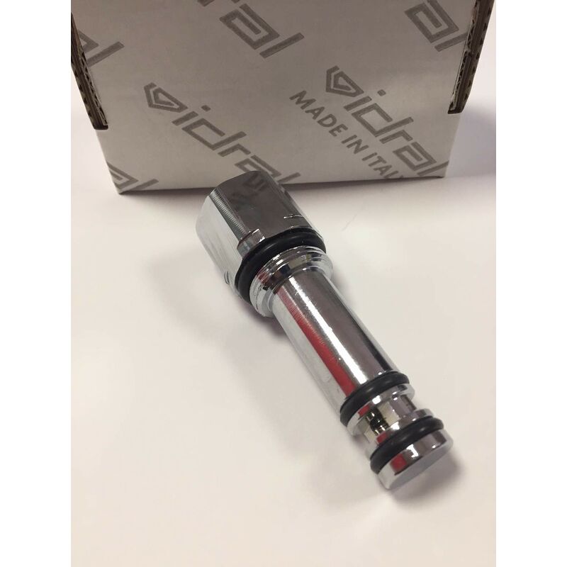 foto del prodotto idral rubinetteria perno di ricambio esagonale di alimentazione idral 02085 cromo