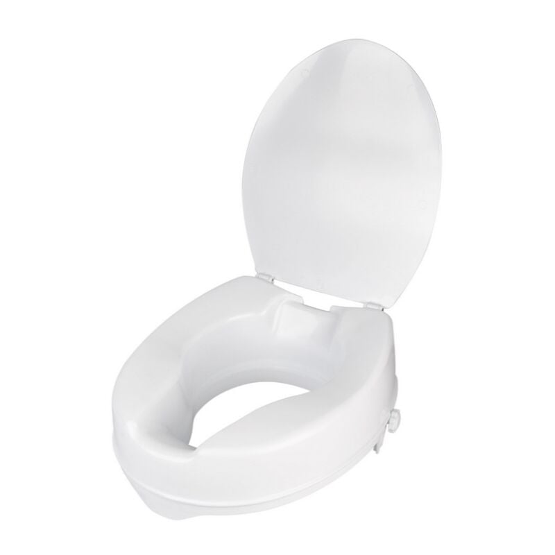 foto del prodotto idral rubinetteria rialzo per wc universale h10 cm con coperchio serie easy idral 15506.1 bianco
