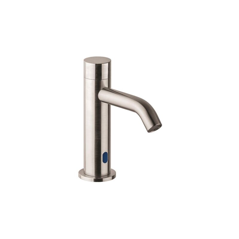 foto del prodotto idral rubinetto elettronico per lavabo in acciaio inox aisi 316 con alimentazione a batteria i84n0 01000 acciaio inox