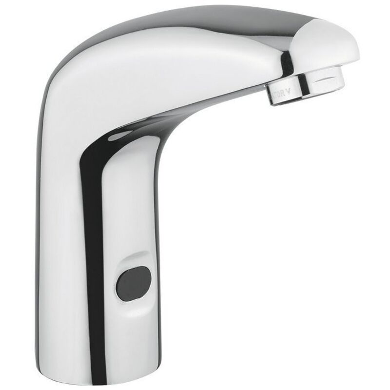 foto del prodotto idral - rubinetto lavabo elettronico con comando a fotocellula one 02511 230v - premiscelata con termostatico