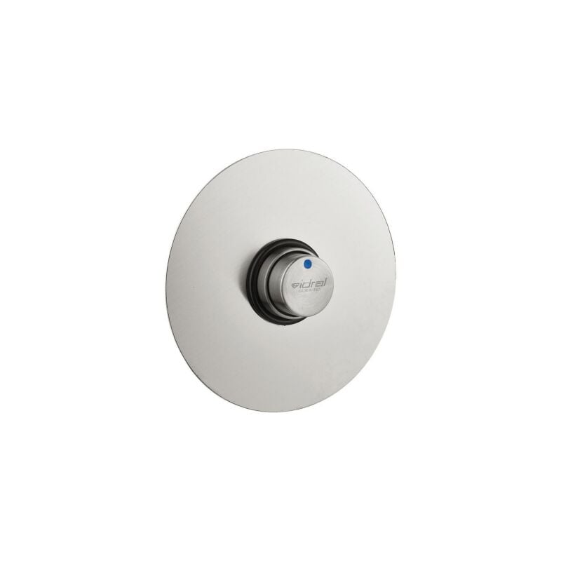 foto del prodotto idral rubinetto temporizzato da incasso per doccia 25 sec serie inox 08440 30 acciaio inox