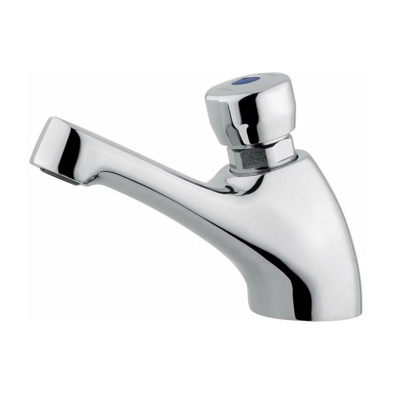 foto del prodotto idral rubinetto temporizzato lavabo con miscelatore manuale serie classic 08010 epm cromato ottone