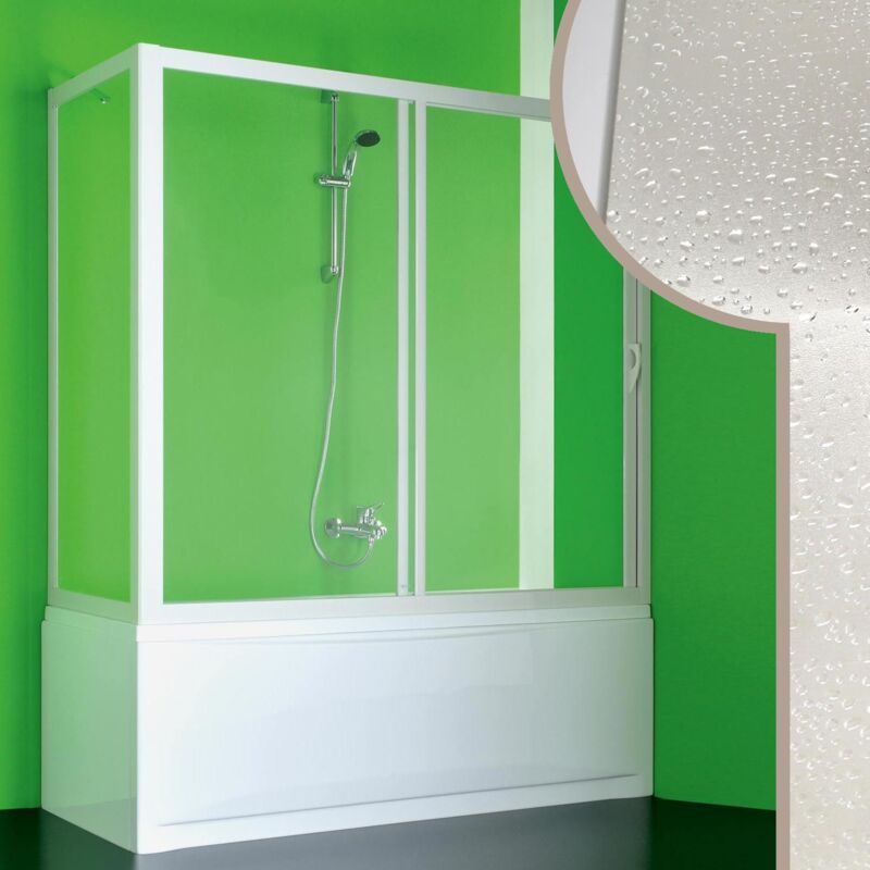 immagine 0 del prodotto idralite box doccia sopravasca in acrilico h 150 cm mod. plutone 70x180 cm con apertura laterale