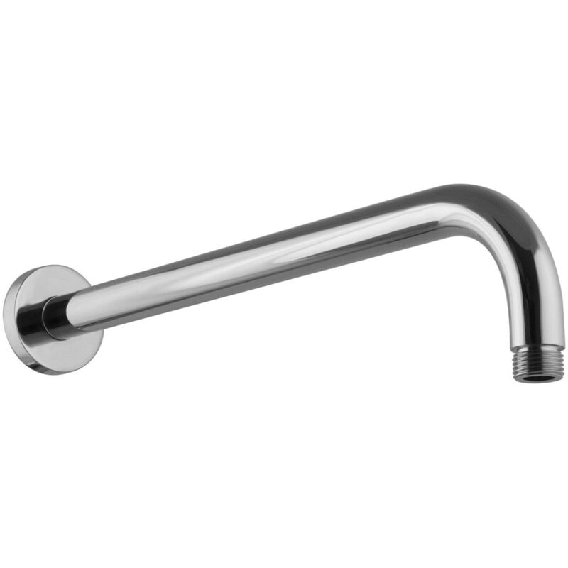 foto del prodotto idralite braccio doccia a muro per soffione in ottone cromato lungo 34 cm mod. gamma