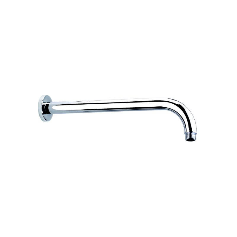 foto del prodotto idralite braccio doccia a parete muro in ottone soffione top line metaform