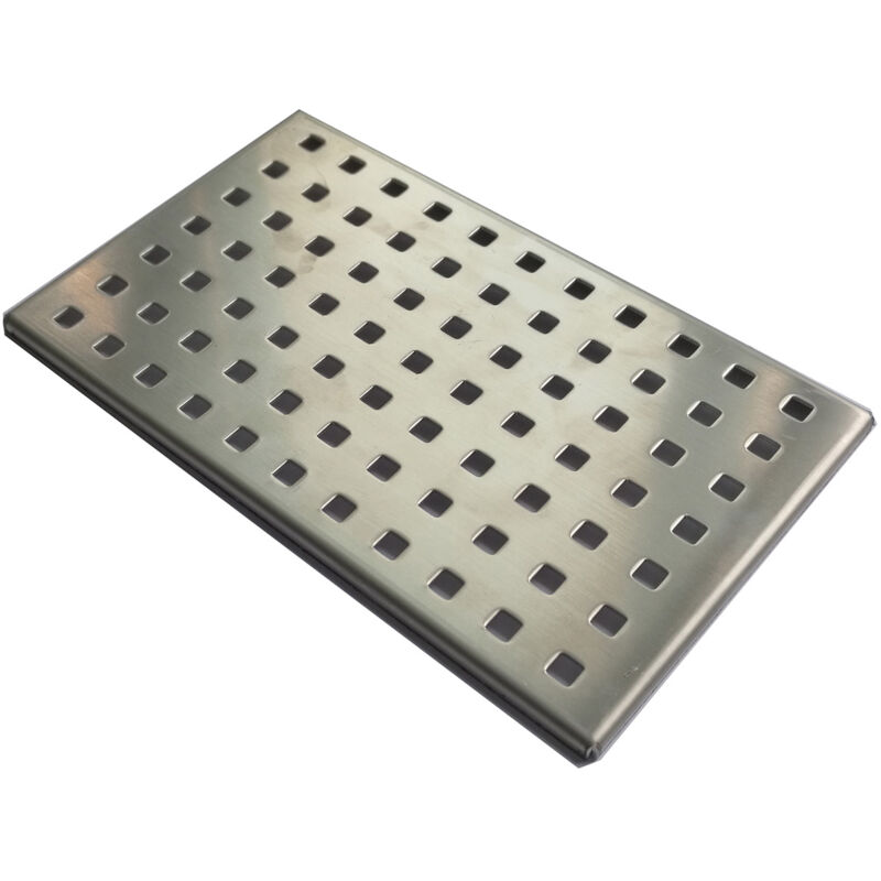 foto del prodotto idralite cover griglia in acciaio inox per piletta di scarico blend
