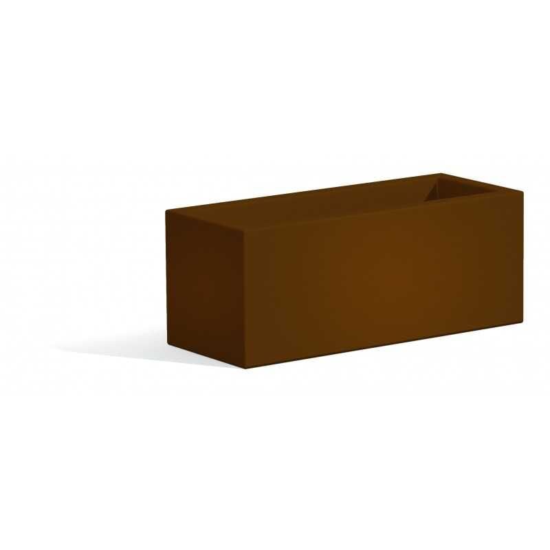 foto del prodotto idralite fioriera matera bronzo in polimero monacis cm 100x40x40 h