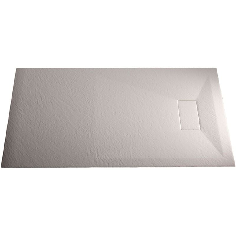 foto del prodotto idralite piatto doccia bianco effetto pietra mod. strong 90x120 cm