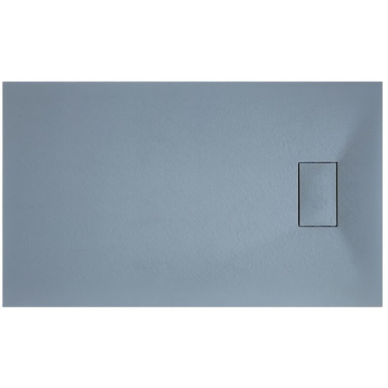 foto del prodotto idralite piatto doccia grigio effetto pietra rettangolare mod. strong 70x140 cm
