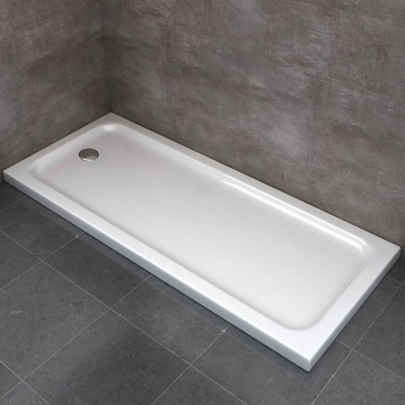 foto del prodotto idralite piatto doccia in abs mod. selene 80x170x5 cm rettangolare
