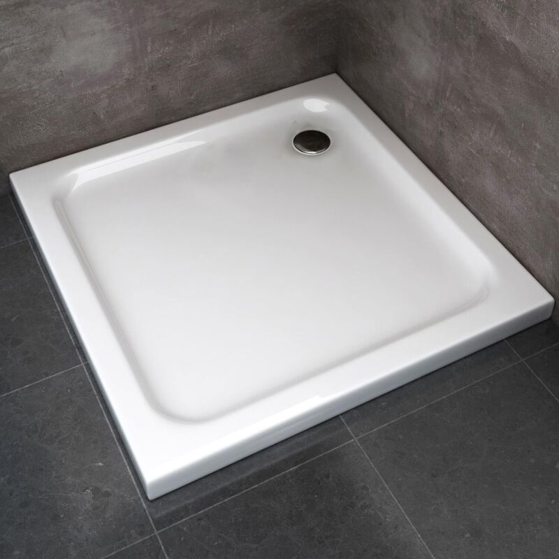 foto del prodotto idralite piatto doccia in abs mod. selene 90x90x5 cm quadrato
