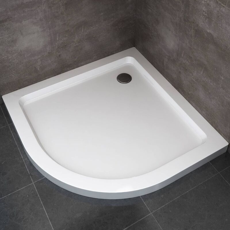 foto del prodotto idralite piatto doccia in abs mod. selene 90x90x5 cm semicircolare