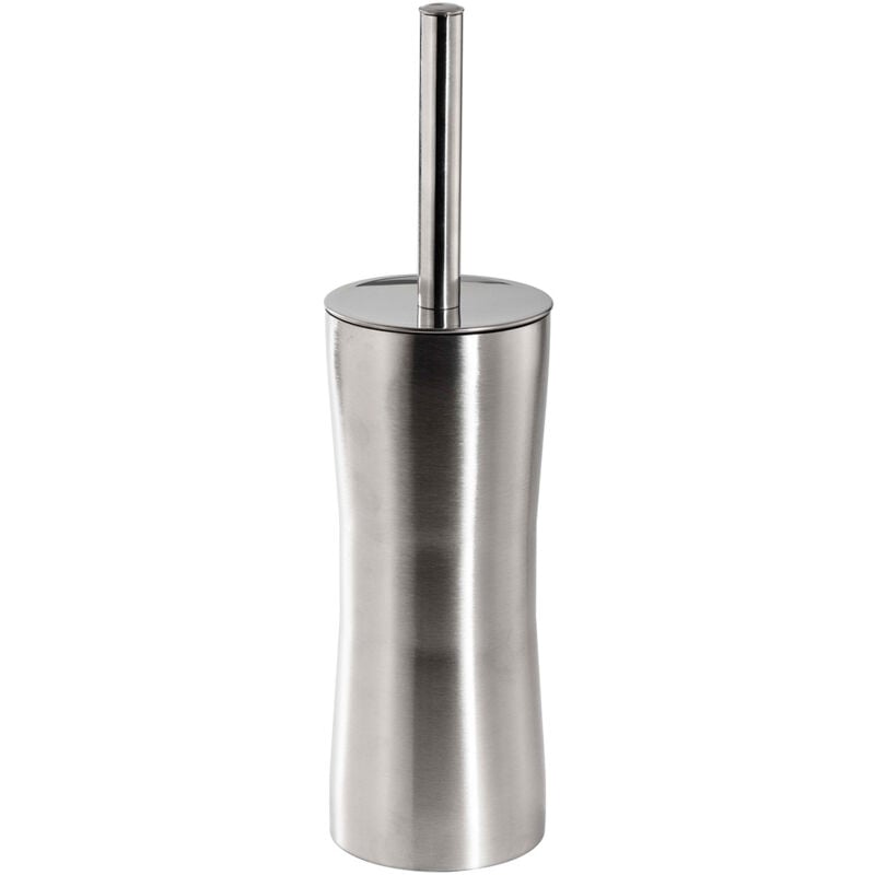 foto del prodotto idralite portascopino wc in acciaio inox scopino con porta scopino per bagno mod. time
