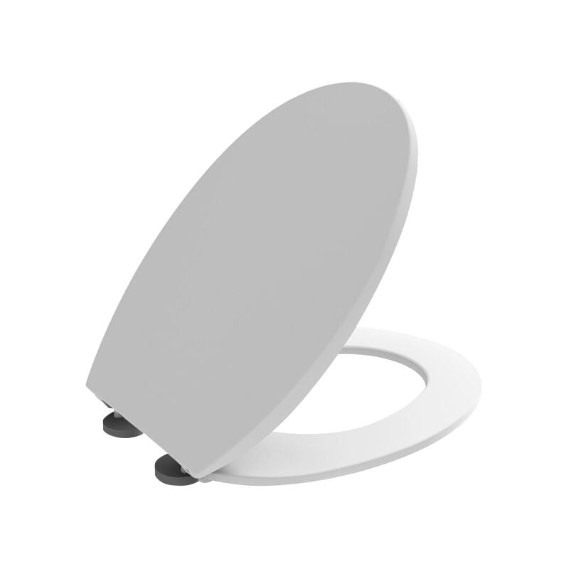 foto del prodotto idralite sedile wc slow close bianco 37x45,6 cm