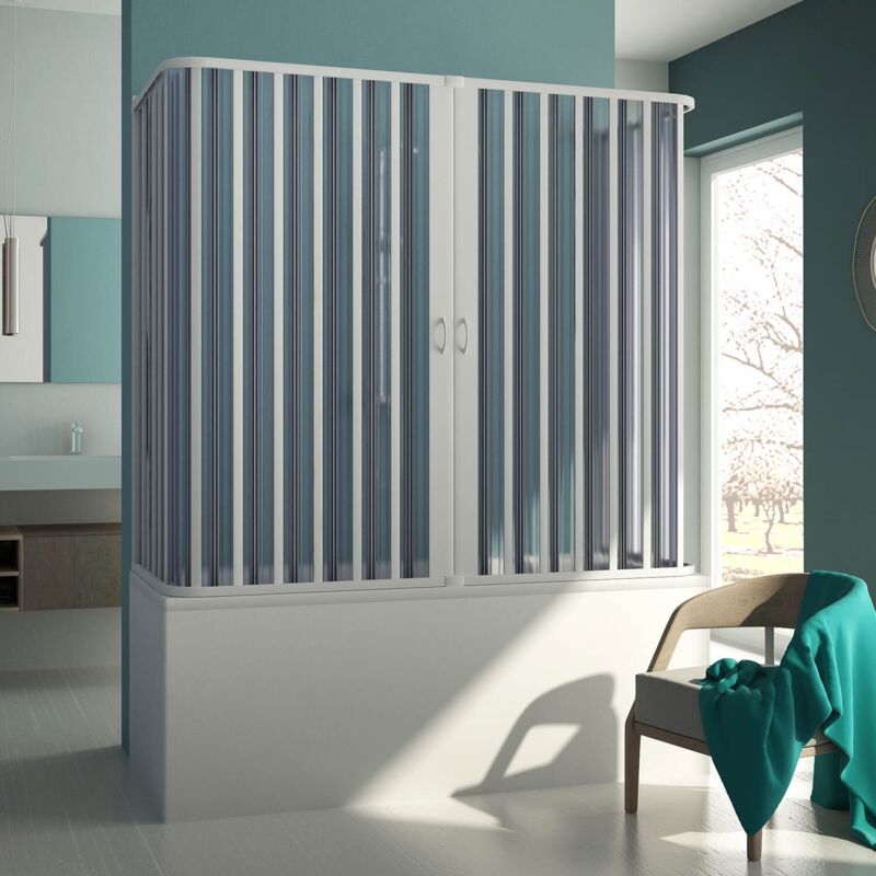 foto del prodotto idralite sopravasca 3 lati in pvc a soffietto h 150 mod. muse 70x170x70 cm