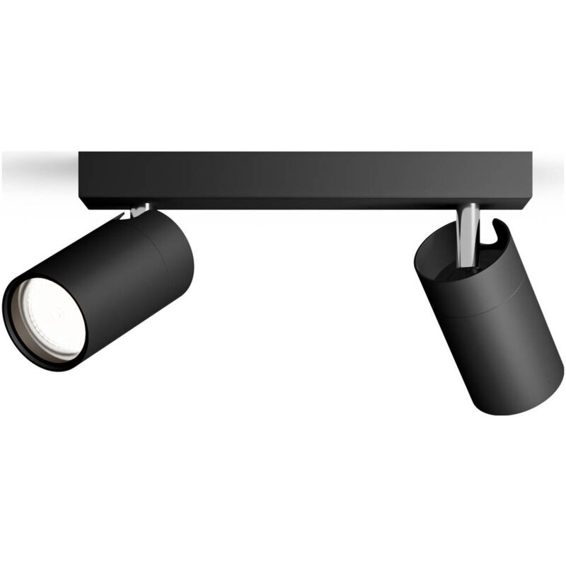 foto del prodotto idris 8720169298996 faretto da soffitto gu10 nero philips