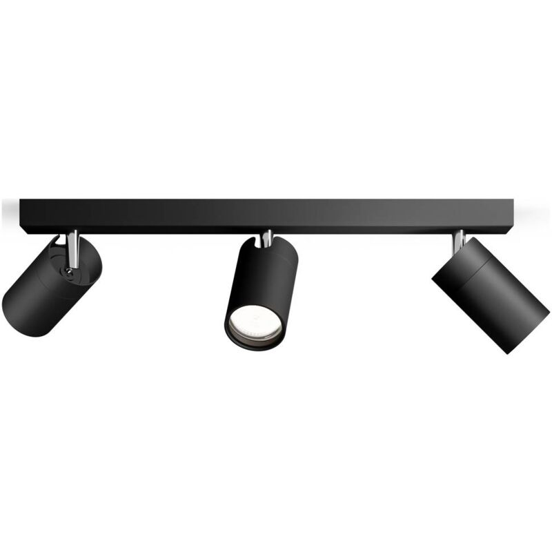 foto del prodotto idris 8720169299016 faretto da soffitto gu10 nero philips