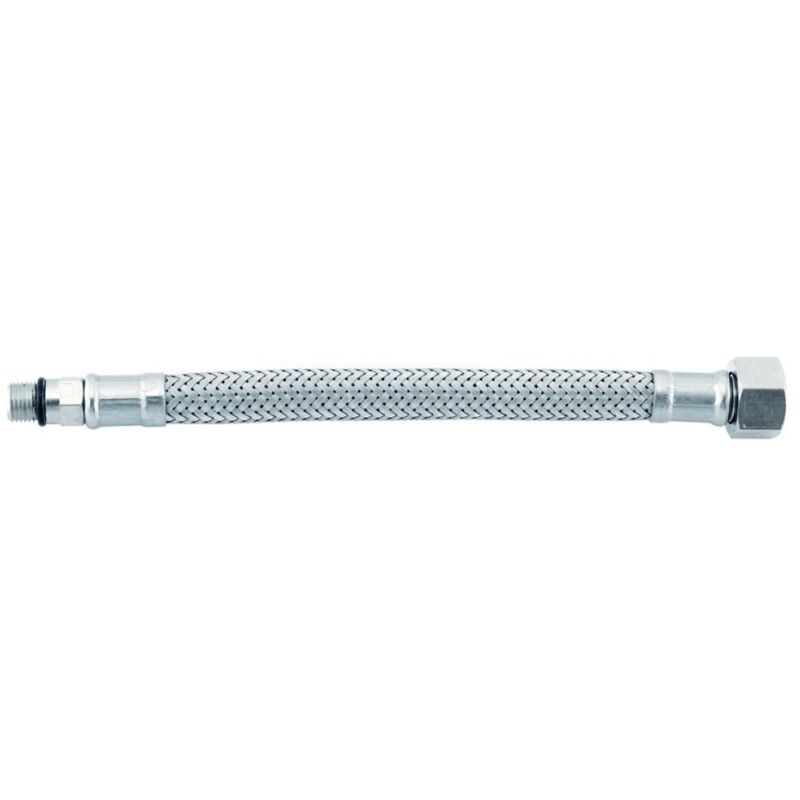 foto del prodotto idro bric attacchino inox bicono cm 50 per rubinetto miscelatore 3 8 idrobric idrobric