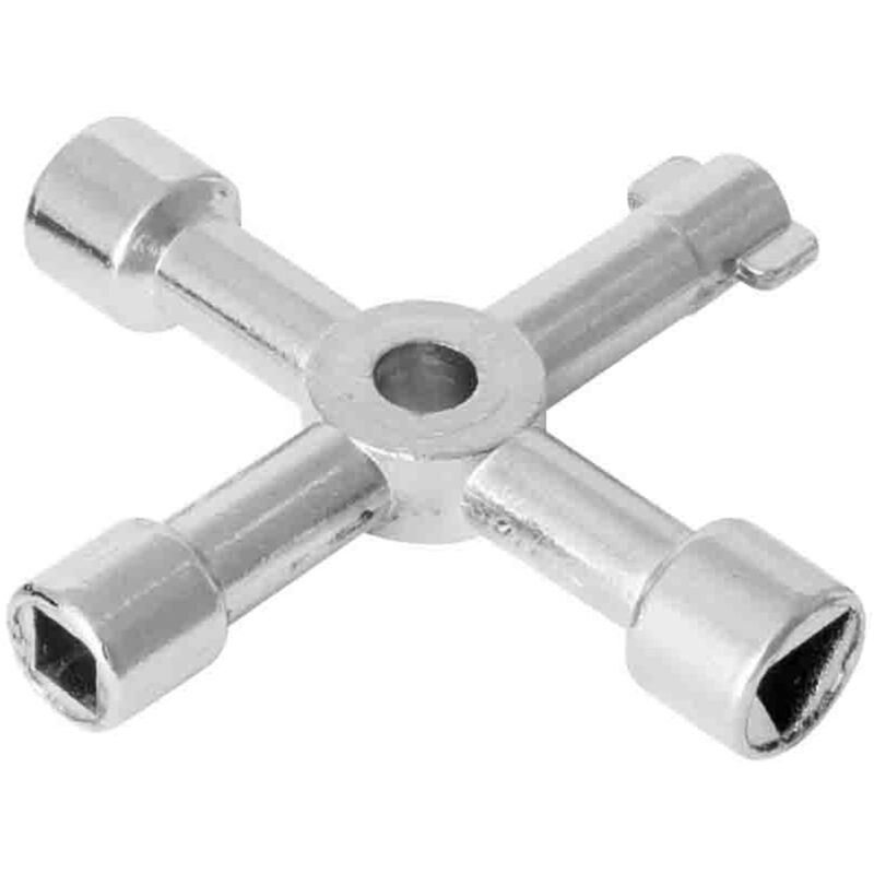 foto del prodotto idro bric chiave universale a croce per armadietti in metallo cavacc0112ch