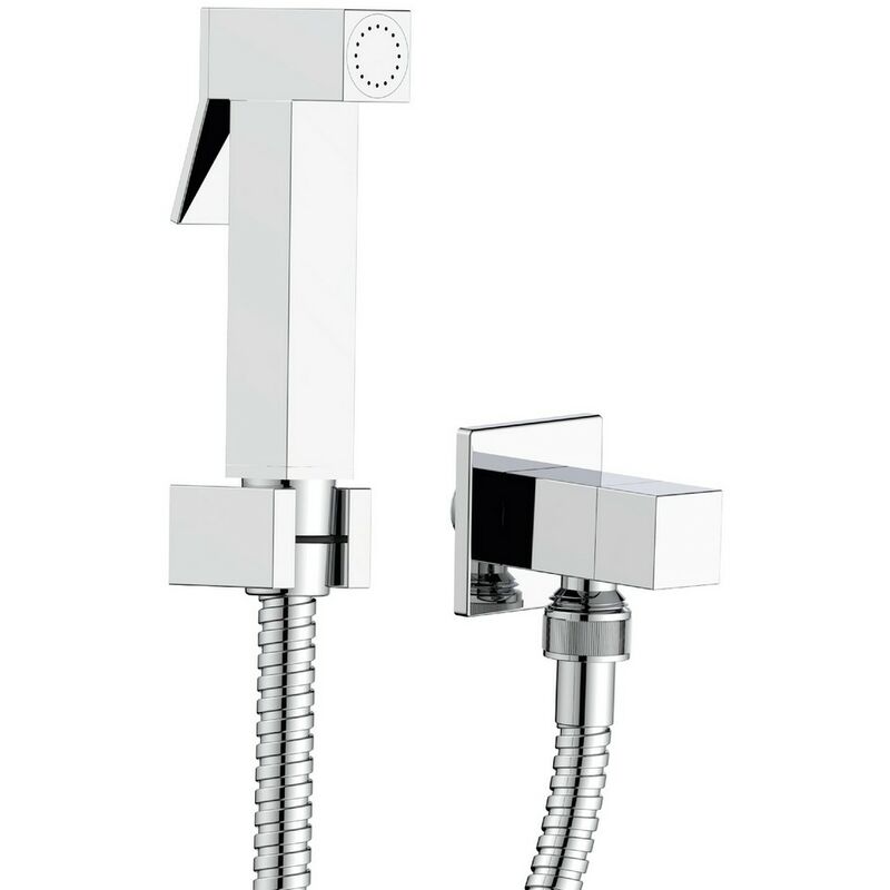 foto del prodotto idro bric duplex idroscopino quadro flex 150 cm con supporto e rubinetto