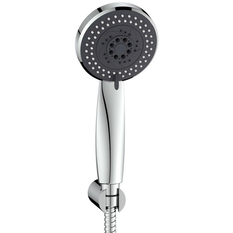 foto del prodotto idro bric duplex mirtillo cromato e grigio scuro 3 getti
