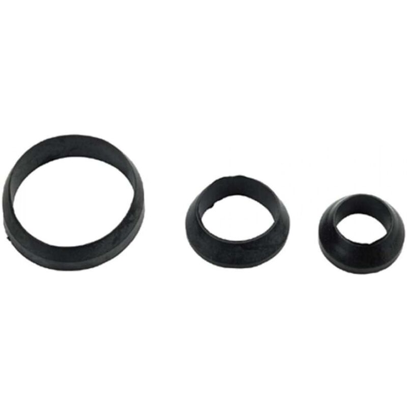 foto del prodotto idro bric kit di guarnizioni coniche per canotti idrobric, misure 3 8 1 2 3 4 1 pollice, idb p0370