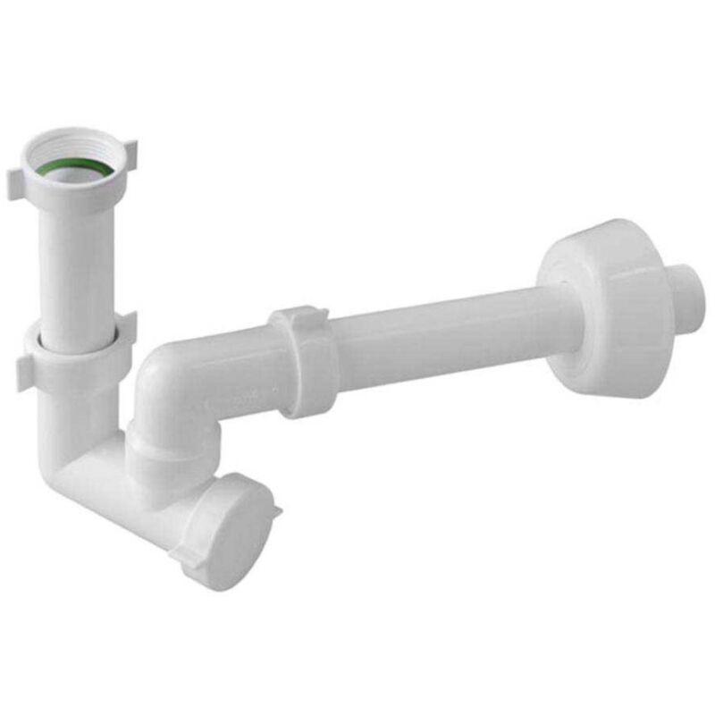 foto del prodotto idro bric sifone a bazooka da 1 1 4 colonna scarico orientabile da 32 idrobric idrobric